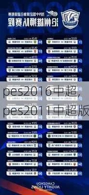 pes2016中超联赛 中国顶级联赛最新资讯